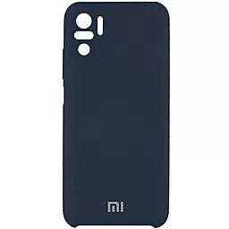 Чохол Epik Silicone Cover Full Camera (AAA) Xiaomi Redmi Note 10, Note 10s Midnight blue
