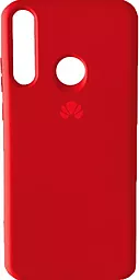 Чехол 1TOUCH Silicone Case Full Huawei P40 Lite E, Y7P Red
