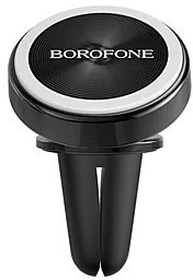 Держатель магнитный Borofone BH6 Platinum Air Outlet Mount Holder Black - фото Держатель магнитный Borofone BH6 Platinum Air Outlet Mount Holder Black