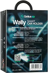 Автотримач з бездротовою зарядкою, с автозатисканням Gelius Pro Wally Automatic + Wireless Charger 15W Black (GP-WCH077) - мініатюра 15