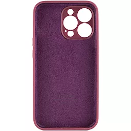 Чохол Silicone Case Full Camera для Apple iPhone 14 Pro Max Plum - мініатюра 2 Чохол Silicone Case Full Camera для Apple iPhone 14 Pro Max Plum - мініатюра 2