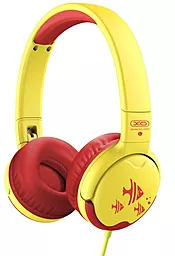 Навушники XO EP47 Yellow/Red - мініатюра 2