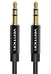 Аудіо кабель Vention AUX mini Jack 3.5mm M/M Cable 1.5 м black (BAGBG)