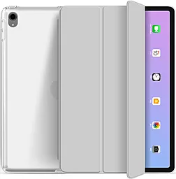 Чохол для планшету BeCover Tri Fold Soft для Apple iPad Air 10.9" 2020, 2022, iPad Pro 11" 2018 Gray (705506) - фото Чохол для планшету BeCover Tri Fold Soft для Apple iPad Air 10.9" 2020, 2022, iPad Pro 11" 2018 Gray (705506)
