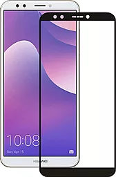 Защитное стекло Mocolo 2.5D Full Cover Tempered Glass Huawei Y7 Prime 2018 Black (HW2743)