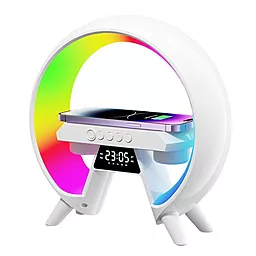 Колонки акустические NICHOSI Light Sound Machine XM-X63 White - фото Колонки акустические NICHOSI Light Sound Machine XM-X63 White