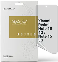 Гидрогелевая пленка ArmorStandart Anti-spy для Xiaomi Redmi Note 15 4G, Note 15 5G (ARM89647)