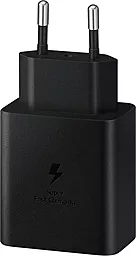Сетевое зарядное устройство Samsung Travel Adapter USB-C PD 45W + USB C-C Cable Black (EP-TA845/HC) - миниатюра 2