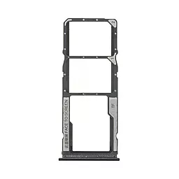 Слот (лоток) SIM-карти Xiaomi Poco M4 Pro та картки пам'яті Dual SIM Black
