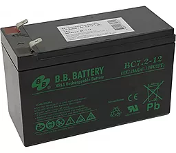 Акумуляторна батарея BB Battery 12V 7.2Ah (BС 7,2-12/T2)