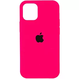 Чехол Silicone Case Full для Apple iPhone 13 Barbie Pink