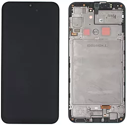 Дисплей Samsung Galaxy A24 A245 з тачскріном і рамкою, (OLED), Black