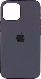 Чохол Silicone Case Full для Apple iPhone 14 Plus Dark Grey