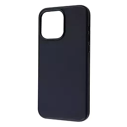 Чехол Wave Premium Leather Edition Case with MagSafe для Apple iPhone 15 Midnight