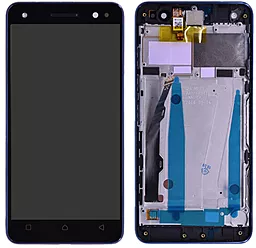 Дисплей Lenovo Vibe S1 Lite (S1La40) с тачскрином и рамкой, Black - фото Дисплей Lenovo Vibe S1 Lite (S1La40) с тачскрином и рамкой, Black