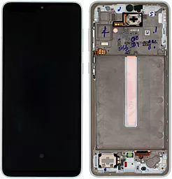 Дисплей Samsung Galaxy A33 A336 з тачскріном і рамкою, (TFT, без функції відбитка пальця), White