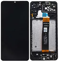 Дисплей Samsung Galaxy A04s A047 з тачскріном і рамкою, оригінал, Black
