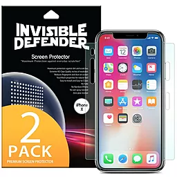 Захисна плівка Ringke Full Cover Apple iPhone X, Apple iPhone XS Clear (RSP4502) - фото Захисна плівка Ringke Full Cover Apple iPhone X, Apple iPhone XS Clear (RSP4502)