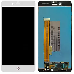 Дисплей ZTE Nubia Z11 mini S (NX549J) с тачскрином, White - фото Дисплей ZTE Nubia Z11 mini S (NX549J) с тачскрином, White