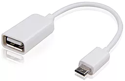 OTG-перехідник EasyLife Micro USB to USB2.0 White (CA-157)