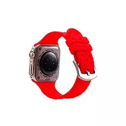 Змінний ремінець для розумного годинника Apple Watch Grid Weave 42/44/45/49mm Red