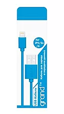 Кабель USB Grand Simple Lightning Cable Blue - миниатюра 3