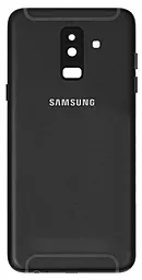 Задняя крышка корпуса Samsung Galaxy A6 Plus 2018 A605 со стеклом камеры Black
