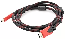 Відеокабель HDMI 2.0m v1.4 4k 30hz 2m black/red Merlion