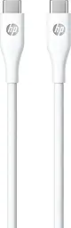 Кабель HP Type-C - Type-C 60w 3a 1м PD cable White (HP_DHC-TC112-1M)