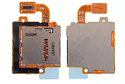 Нижний шлейф Samsung Galaxy Tab A 10.1 T585 с коннектором SIM-карты