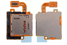 Нижний шлейф Samsung Galaxy Tab A 10.1 T585 с коннектором SIM-карты - фото Нижний шлейф Samsung Galaxy Tab A 10.1 T585 с коннектором SIM-карты