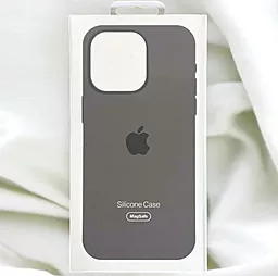 Чехол Silicone Case Full with MagSafe для Apple iPhone 16 Plus Stone Gray - миниатюра 2 Чехол Silicone Case Full with MagSafe для Apple iPhone 16 Plus Stone Gray - миниатюра 2