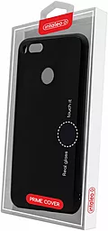Чохол Intaleo Real Glass Xiaomi Mi A1  Black (1283126484414) - мініатюра 2