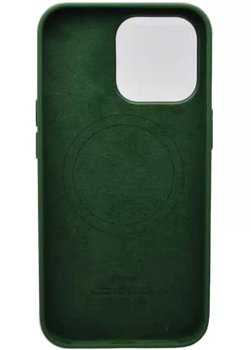 Чехол Silicone Case Full with MagSafe and SplashScreen для Apple iPhone 13 Pro Clover - фото 2