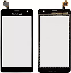 Сенсор (тачскрин) Lenovo K860 Black - фото Сенсор (тачскрин) Lenovo K860 Black