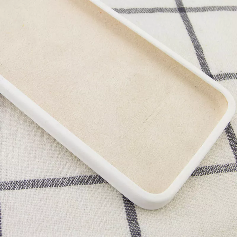 Чехол Silicone Case Full Camera Square для Apple iPhone 11 Pro Max White - фото 2