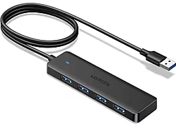 USB хаб Ugreen CM219 4-in-1 black (25946) - фото USB хаб Ugreen CM219 4-in-1 black (25946)