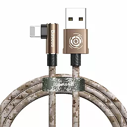 Кабель USB Baseus Camouflage Lightning Cable Brown (CALMC-A12)