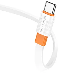 Кабель Borofone BX89 Union USB-A - Type-C 15w 3a 1м cable White/Orange - мініатюра 3 Кабель Borofone BX89 Union USB-A - Type-C 15w 3a 1м cable White/Orange - мініатюра 3