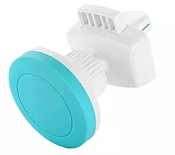 Тримач магнітний Hoco Magnetic Air Car Holder White/Blue(CA16) - фото Тримач магнітний Hoco Magnetic Air Car Holder White/Blue(CA16)