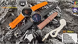 Смарт-часы W&O X1 Pro Plus Black - миниатюра 2