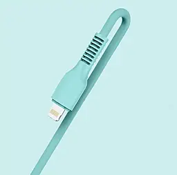 Кабель ACCLAB AL-CBCOLOR-L1мT USB-A - Lightning 12w 2.4a 1.2м cable Mint - мініатюра 4 Кабель ACCLAB AL-CBCOLOR-L1мT USB-A - Lightning 12w 2.4a 1.2м cable Mint - мініатюра 4