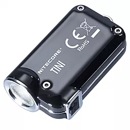 Фонарик Nitecore TINI SS (Cree XP-G2 S3 LED) Черная смола - фото Фонарик Nitecore TINI SS (Cree XP-G2 S3 LED) Черная смола