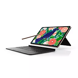 Чехол для планшета Samsung Book Cover Keyboard Galaxy Tab S7 (T870) Black (EF-DT870BBRGRU) - фото Чехол для планшета Samsung Book Cover Keyboard Galaxy Tab S7 (T870) Black (EF-DT870BBRGRU)