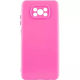 Чехол Lakshmi Silicone Cover Full Camera для Xiaomi Poco X3 NFC / Poco X3 Pro Barbie Pink