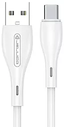 Кабель Jellico A14 USB-A - Type-C 15w 3.1a 1м cable White - фото Кабель Jellico A14 USB-A - Type-C 15w 3.1a 1м cable White