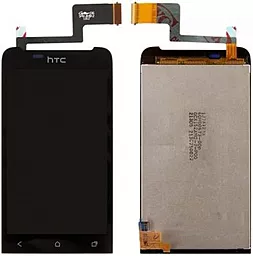 Дисплей HTC One V (T320e) з тачскріном, Black - фото Дисплей HTC One V (T320e) з тачскріном, Black