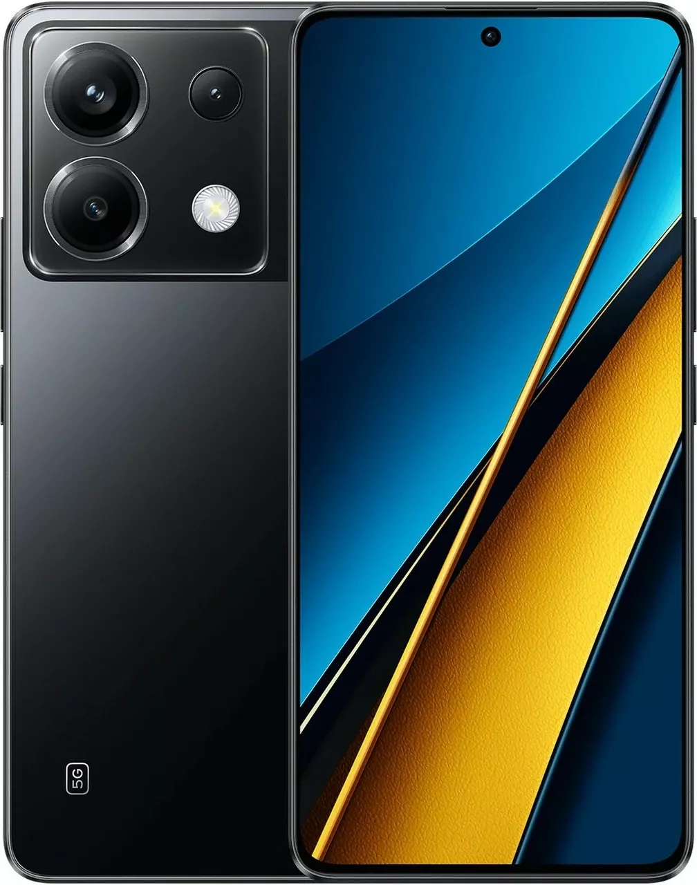 Смартфон Poco X6 5G 8/256GB Black - фото 1
