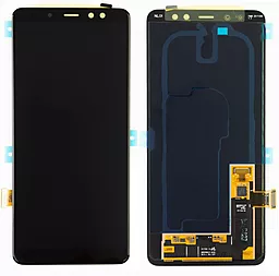 Дисплей Samsung Galaxy A8 Plus A730 з тачскріном, (OLED), Black