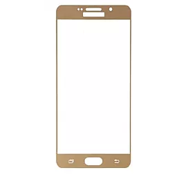 Защитное стекло 1TOUCH Full Glue Samsung A710 Galaxy A7 2016  Gold
